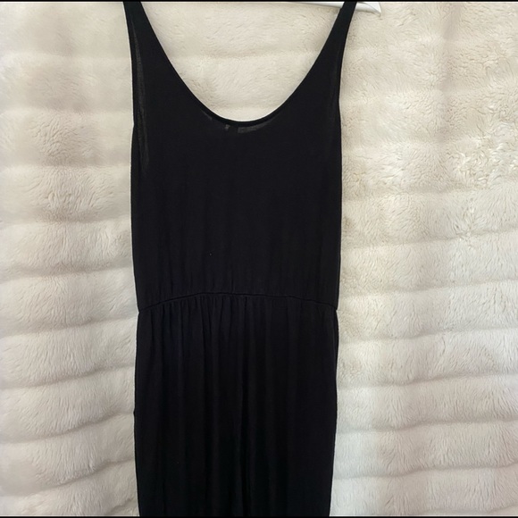 Black tank jumpsuit - Picture 2 of 2